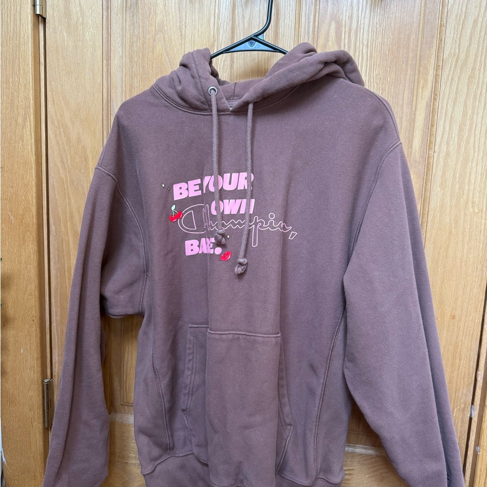 Champion Women's Chocolate Brown Hoodie